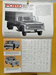 1964 Ford Truck Full Line Including Econoline Ranchero F 100 Sales Brochure