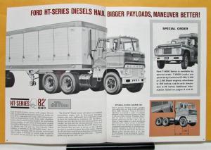 1965 Ford Trucks Models T NT HT 850 950 Tandem Sales Folder