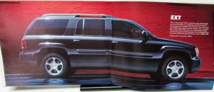 2005 Chevrolet Trailblazer Canadian Dealer Sales Brochure LS LT EXT