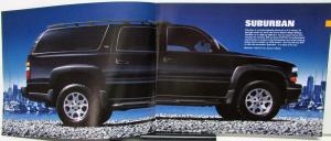 2005 Chevrolet Tahoe & Suburban Canadian Dealer Sales Brochure