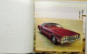 1972 Ford Thunderbird HT Landau S Sunroof Prestige XL Sales Brochure Original