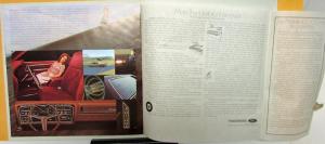 1972 Ford Thunderbird HT Landau S Sunroof Prestige XL Sales Brochure Original