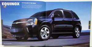 2006 Chevrolet Equinox Canadian Dealer Sales Brochure LT LS