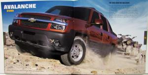 2006 Chevrolet Avalanche Canadian Dealer Sales Brochure