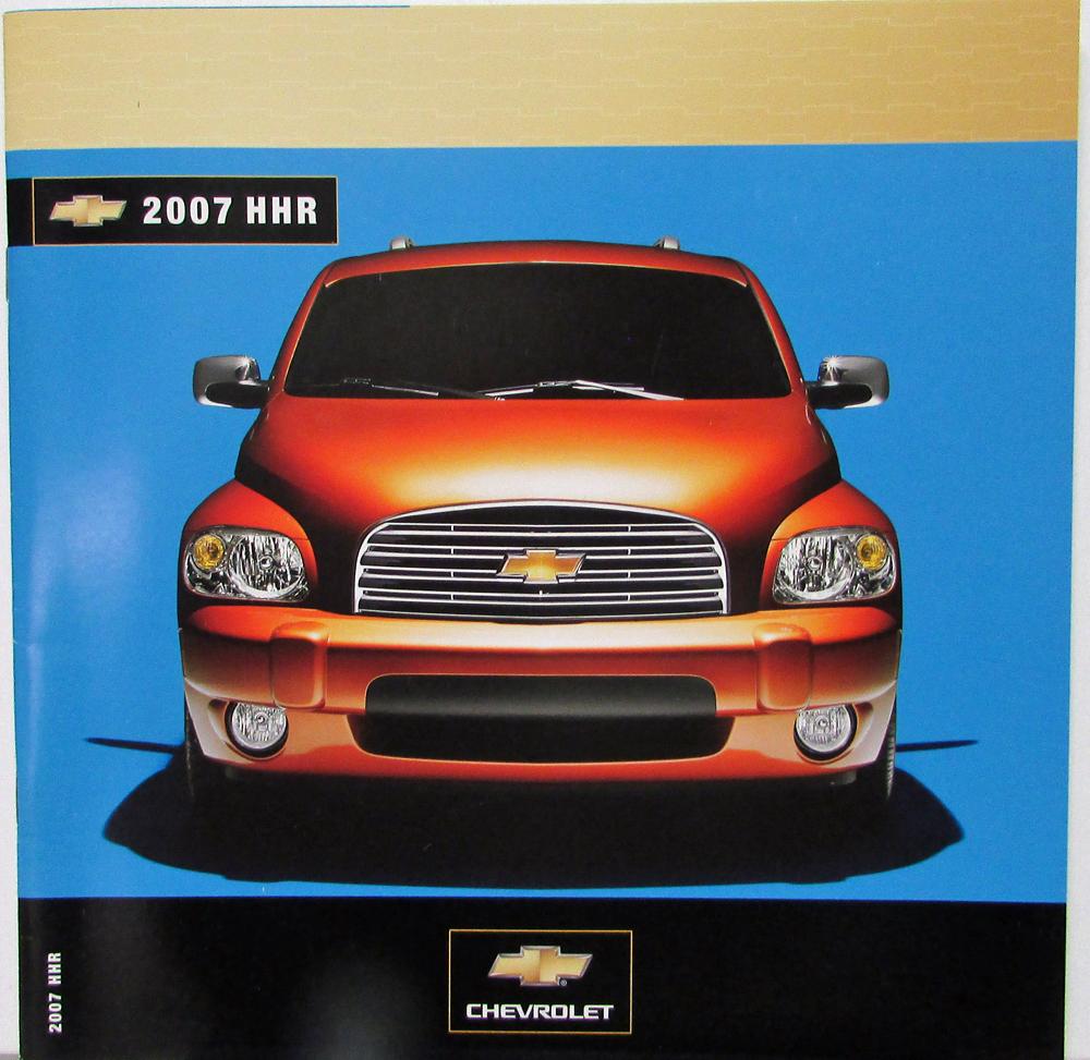 2007 Chevrolet HHR Canadian Dealer Sales Brochure