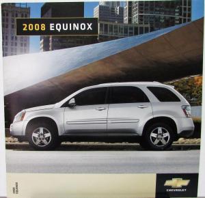 2008 Chevrolet Equinox Canadian Dealer Sales Brochure