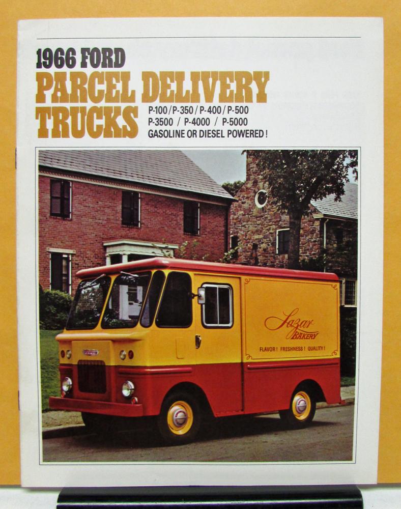 1966 Ford Parcel Delivery Truck P 100 350 400 500 3500 4000 5000 Sales Brochure