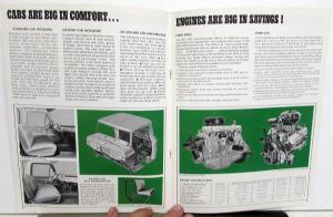 1966 Ford F Series Conventional Cab Trucks 500 600 700 750 Sales Brochure Orig