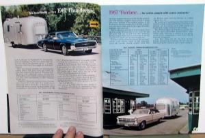 1967 Ford Car Truck RV Pickup TBird Van Mustang Ranchero Bronco Brochure Orig