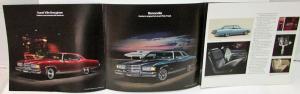 1975 Pontiac Dealer Sales Brochure Grand Ville Brougham Bonneville Catalina GM