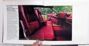 1972 Ford LTD Galaxie Custom Brougham 500 Wagon XL Color Sales Brochure Original