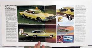 1972 Ford LTD Galaxie Custom Brougham 500 Wagon XL Color Sales Brochure Original