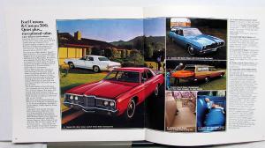 1972 Ford LTD Galaxie Custom Brougham 500 Wagon XL Color Sales Brochure Original