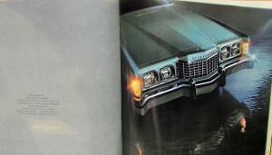 1973 Ford Thunderbird Prestige XL Sales Brochure Die Cut Window Front Cover 8/72
