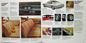 1973 Ford Maverick Grabber & Sedan Color Sales Brochure Original Over Sized