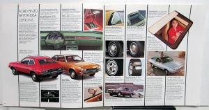 1973 Ford Pinto Sedan Runabout Wagon Squire Color Sales Brochure Orig Revised XL