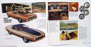 1973 Ford Mustang Mach 1 Grande Sportsroof Convertible Hardtop Sales Brochure XL