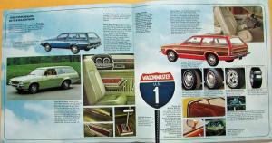 1973 Ford Torino Pinto Wagons & Recreational Vehicles Color Sales Brochure XL