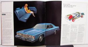 1973 Ford LTD & Brougham Galaxie 500 Custom 500 Color Sales Brochure XL