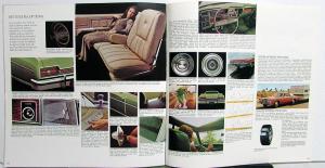 1973 Ford LTD & Brougham Galaxie 500 Custom 500 Color Sales Brochure XL