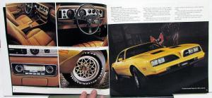 1978 Pontiac Dealer Sales Brochure Trans Am Grand Prix Firebird LeMans Sunbird