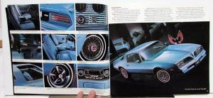 1978 Pontiac Dealer Sales Brochure Trans Am Grand Prix Firebird LeMans Sunbird