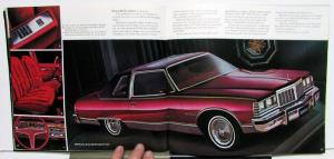 1978 Pontiac Dealer Sales Brochure Trans Am Grand Prix Firebird LeMans Sunbird