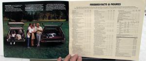 1983 Pontiac Dealer Sales Brochure Full Line Firebird Grand Prix 6000 2000