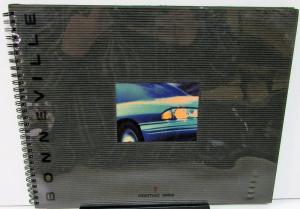 1999 Pontiac Dealer Prestige Sales Brochure Bonneville Spiral Bound W/Overlay