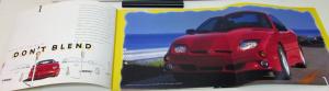 2001 Pontiac Prestige Dealer Sales Brochure Sunfire SE GT Large