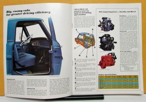 1968 Ford Trucks F Series 500 600 700 750 6000 7000 Sales Brochure