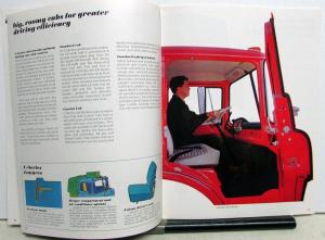 1968 Ford Tilt Cab Trucks C Series 550 to 6000 Single Tandem Axle Sales Brochure