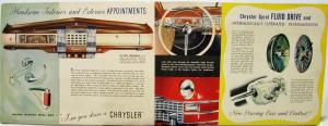 1946 Chrysler Royal & Windsor Canadian Dealer Sales Brochure Folder