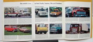 1969 Ford Truck Pickup Van Bronco Light Med Heavy Duty Full Line Sales Folder