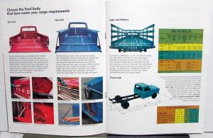 1969 Ford Pickup Truck F 100 250 350 Four Wheel Drive Sales Brochure