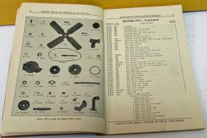 1927 Duplex Truck Parts Catalog Book 4 Wheel Drive Models E EL EF EFL 31/2 Ton