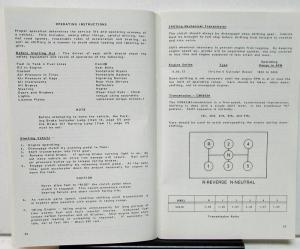 1981 Mack Truck Owners Manual Mid-Liner MS200 Care & Operation Maintenance