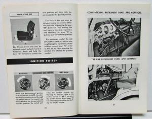 1962 Ford & Mercury Truck Canadian Owner Operators Manual Series 850-1100