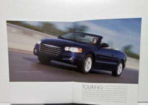 2006 Chrysler Sebring Sedan & Convertible Canadian Sales Brochure