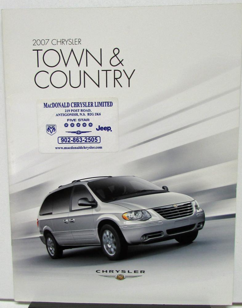 2007 town n country van