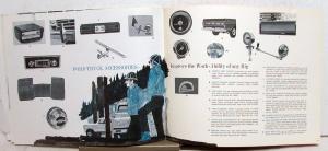 1969 Ford Bronco Econoline & Truck Accessories Sales Brochure Original