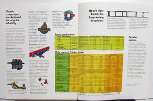 1969 Ford Conventional Cab Truck F 500 600 6000 700 7000 750 Sales Brochure Rev