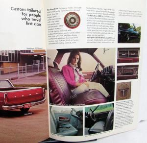 1969 Ford Ranchero 500 GT Truck Sales Folder & Specifications Original