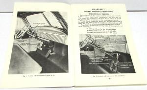 1952 Chevrolet Truck Owners Manual Operators New Repro Light Medium HD