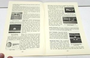 1952 Chevrolet Truck Owners Manual Operators New Repro Light Medium HD