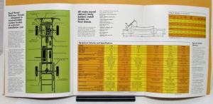 1969 Ford Parcel Delivery Chassis Truck P Series Sales Folder Specs Original