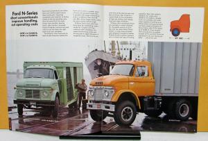1969 Ford Trucks N C Series 500 550 600 700 750 850 950 Sales Brochure Revised