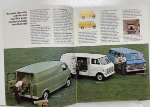 1969 Ford Econoline Van Truck E 100 200 300 Sales Brochure Dtd Jan 69 Original