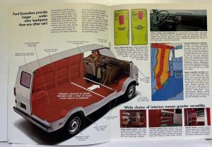 1969 Ford Econoline Van Truck E 100 200 300 Sales Brochure Dtd Jan 69 Original
