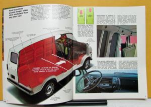 1970 Ford Truck Model Econoline E 100 200 300 Original Sales Brochure